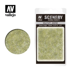 Vallejo WILD TUFT WINTER X-LARGE, 12MM, 17 UNITS Tuft - Picture 1 of 1