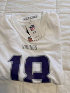 Minnesota Vikings Justin Jefferson Nike NFL Jersey Size Women/Youth L NWT - Picture 1 of 10