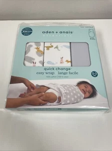 New aden + anais Wrap Swaddles, 3 pack, 0-3 mos - Picture 1 of 4
