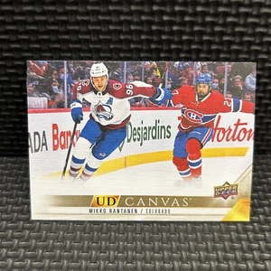 2022-23 UD Series 2 Canvas #C140 Mikko Rantanen - Colorado Avalanche - Bild 1 von 2