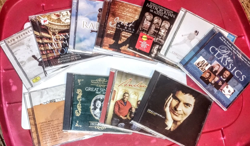 Opera Classical Music Box Set CD Bulk Lot Of 10 Foto 1 de 4