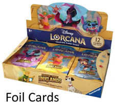 Disney Lorcana TCG Into the Inklands - Foil Holo Cards - All Rarity