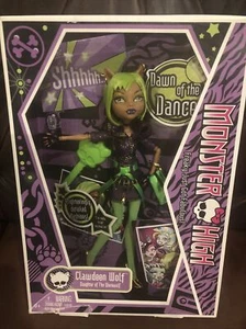 Monster High DAWN OF THE DANCE CLAWDEEN WOLF Werewolf Doll T6069 NRFB - Picture 1 of 7