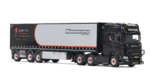 for Scania S Highline CS20H 6x2 box trailer 3axle for Riemersma 1/50 MODEL CAR - Picture 1 of 2