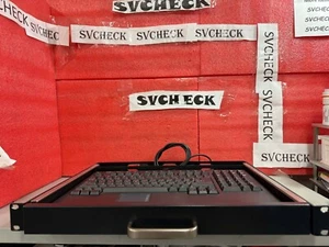 Adesso ACK-730UB USB Touchpad Keyboard WITH 1U RACKMOUNT DRAWER BLACK - Picture 1 of 6