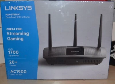 Linksys AC1900 Dual-Band Wi-Fi 5 Router EA7450 new - Image 1 of 4