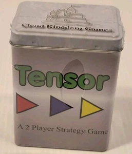 Tensor Cloud Kingdom Games Compact 2-Player Strategy Game Tin Complete Sealed - Picture 1 of 3