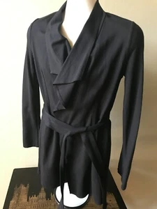 CAbi (small) Black Jacket with Wrap Belt Tie - Picture 1 of 4