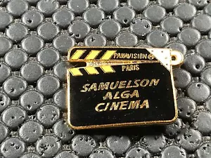pins pin film cinema CLAP CINEMA SAMUELSON ALGA PANAVISION PARIS VERSION EMAIL - Foto 1 di 1