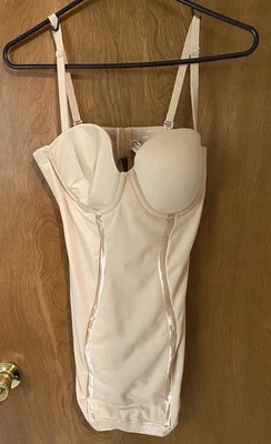 Maidenform Women's All-Over Solutions Body Shaper (Size 38C) Retail $68 Nude - Image 1 of 3