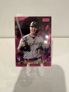 2024 Topps Stadium Club - Henry Davis #207 Pink Foil (RC) - Picture 1 of 2