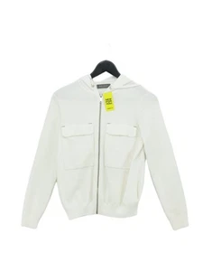 Mint Velvet Women's Jacket S White Viscose - Picture 1 of 7