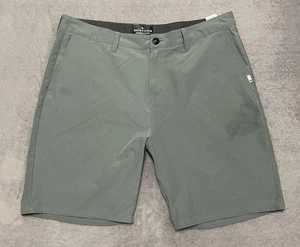 Quiksilver Amphibian Shorts Mens 36 4 Way Stretch Hybrid Golf Swim Quick Dry - Picture 1 of 14
