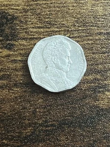 1997 Chile 1 One Peso Actual Coin TB4410* - Picture 1 of 2