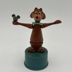 1960s Mr Jinks Hanna Barbera Kohner Push Button Puppet Toy Hong Kong Sticker - Picture 1 of 14