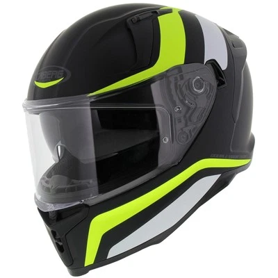 Caberg Avalon Blast Full Face Helmet - matt black white yellow - Bild 1 von 4
