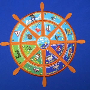 Pfadfinder Nederlands Kontingent 2003 20th World Jamboree Lg Jacke Patch 2511B1 - Bild 1 von 8