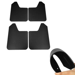 All Season Mud Flaps Tough Splash Guards for Car SUV Truck Front and Rear - Picture 1 of 12