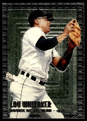 1995 Topps Embossed Lou Whitaker Detroit Tigers #97 - Image 1 of 2