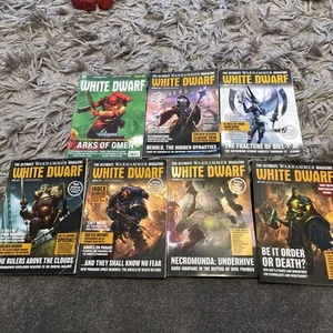 white dwarf 7 magazine bundle 486 oct 2016 feb April August Nov 2017 July 2018 - Picture 1 of 16