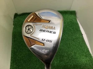 Ladies HONMA GOLF BERES U-05 Hybrid Utility 22deg Flex-L 3S ARMRQ ∞ 39 With H/C - Picture 1 of 6