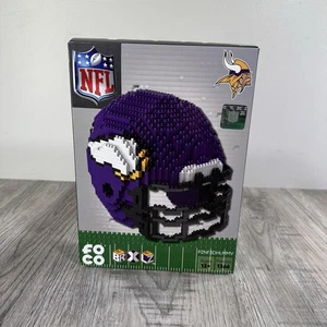 Minnesota Vikings NFL Casco FOCO BRXLZ Conjunto de bloques de construcción 1366 piezas Nuevo sello - Imagen 1 de 6
