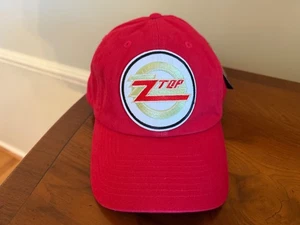 NUEVO NUEVO CON ETIQUETAS ZZ Top Hat Strapback Rojo Informal Papá Parche Ethos Algodón - Imagen 1 de 5