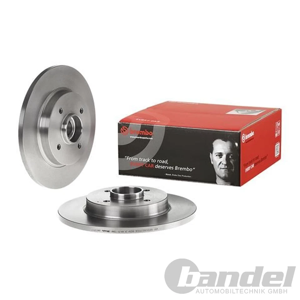 Brembo 08.a729.17 Disque de frein Arrière 1 Pièce (hx3)