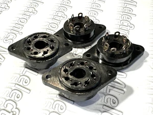 4x Relé Estilo Octal/Tubo 8 Pines Enchufe Baquelita Chasis Montaje Nuevo de Lote Antiguo - Imagen 1 de 4