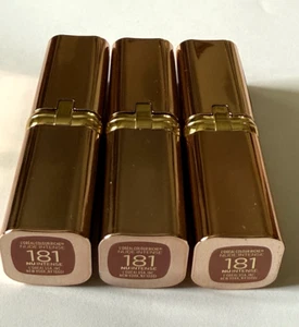 L'Oreal Colour Riche Nude Intense Lipstick 181 Nu Intense 0.13oz / 3.6g Lot of 3 - Picture 1 of 3