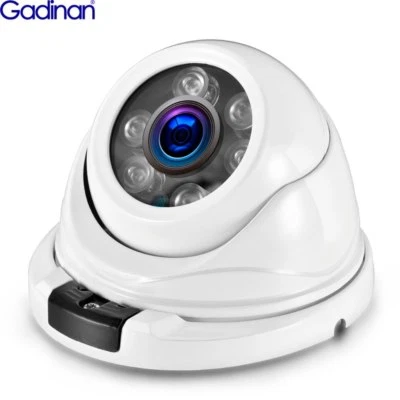 Telecamera IP di sicurezza a cupola 2,8 mm grandangolare Full HD 3MP metallo impermeabile 48 V POE - Immagine 1 di 4