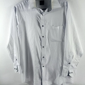 R Kikuchi Denim Shirt Cotton Button Down Collar Long Sleeve - Picture 1 of 7