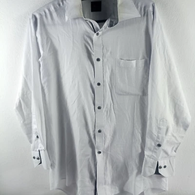 R Kikuchi Denim Shirt Cotton Button Down Collar Long Sleeve - Image 1 of 4