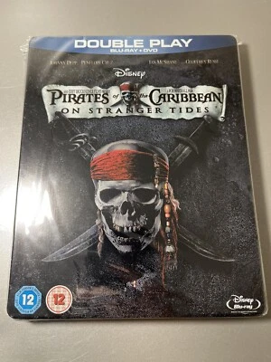 Pirates of the Caribbean: On Stranger Tides 2011 Blu-Ray Steelbook Like New - Image 1 of 2