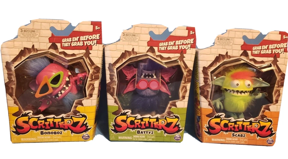 Scritterz Interactive Toy Spin Master Collectible Creature Toy *Choose One* - Image 1 of 1