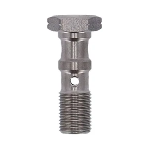 Goodridge, M10x1.00 Double Banjo Bolt Stainless Steel BC43652 - Picture 1 of 5