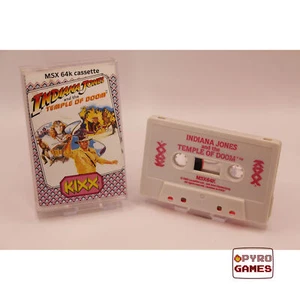 Indiana Jones y el Templo de la Muerte - Kixx - MSX (64k) - Imagen 1 de 1