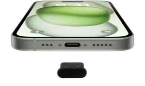 10szt USB TYPE-C WTYCZKA PRZECIWPYŁOWA STOPER do IPHONE 15 15 Plus 15 Pro 15 Pro Max - Zdjęcie 1 z 2