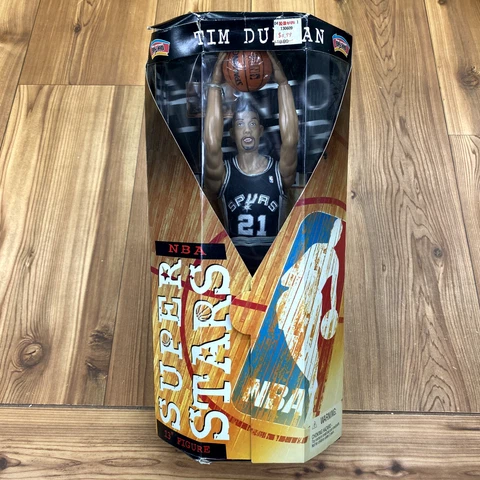 DEADSTOCK Mattel Hoops Tim Duncan San Antonio Spurs 13 Inch Action Figure Cover