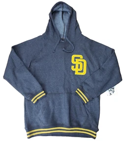 San Diego Padres STITCHES MLB Hoodie Sweatshirt Men's Sz L Large - Picture 1 of 6