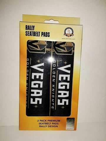 Las Vegas Golden Knights 2022 Rally Seatbelt Pad Set of 2 Cover