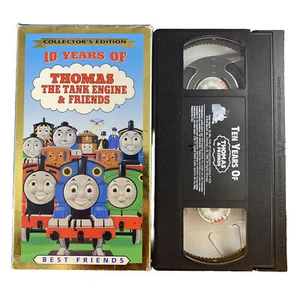 Vintage VHS Thomas Le moteur char et ses amis - Dix ans de Thomas (VHS, 1999) - Photo 1/2