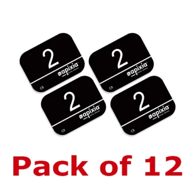 Paquete de 12 placas de fósforo Apixia escáner tamaño #2 PSP Foto 1 de 3