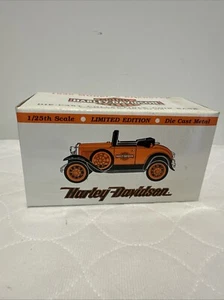Harley Davidson 1929 Model A Roadster Die Cast Coin Bank 1:25 Limited Edition  - Bild 1 von 3