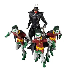 DC Action Figure Multipack The Batman Who Laughs with the Robins of Earth - Foto 1 di 11