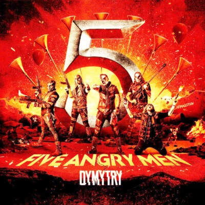 Dymytry - Five Angry Men Red Yellow Splatter Vinyl Editoi (2024 - EU - Original) - Bild 1 von 3