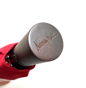 Neiman Marcus Auto Open Auto Close Wood Handle Umbrella - Picture 1 of 4