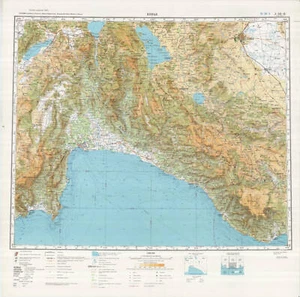 Mapas topográficos militares soviéticos rusos - KONYA (Turquía) 1:500 000, edición 1973 - Imagen 1 de 6