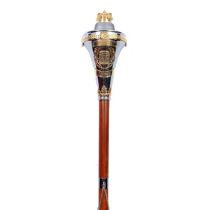 Drum Major Customized Ceremonial Mace 54'' to 62'' Malacca Cane Carrying Bag   - Picture 1 of 9