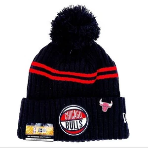 New Era Chicago Bulls Beanie Mens Womens NBA Draft Series Knit Winter Hat Gift - Picture 1 of 7